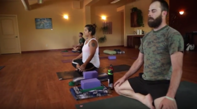Heroes Meditate and do Yoga